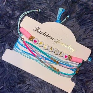 Peace ✌🏼💖 bracelet set